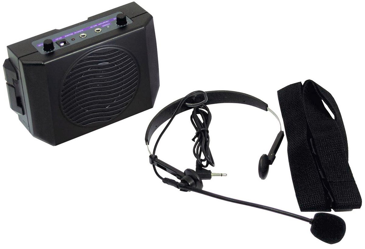 Omnitronic BHD-02 Mobiele PA-luidspreker 5 cm 2 inch werkt op batterijen 1 stuk(s)