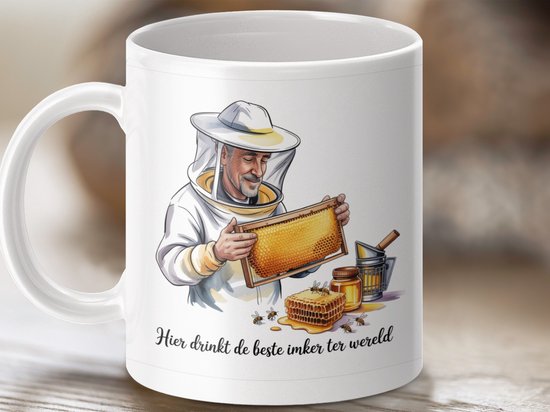 Tasse Apiculteur Cadeau, Meilleur Apiculteur du Monde, Tasse Abeille Miel, Apiculture, Idées Cadeaux Uniques, Cadeau Apiculture, Tasse Personnalisée