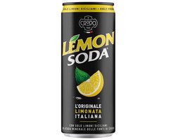 LemonSoda L'Originale 33cl - Fonti di Crodo - Lemon Soda - Frisdrank - 24 stuks x 33cl