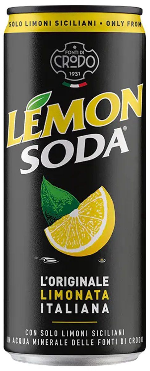 LemonSoda L'ORIGINALE 33cl - Lemon Soda - Frisdrank - 24 stuks x 33cl