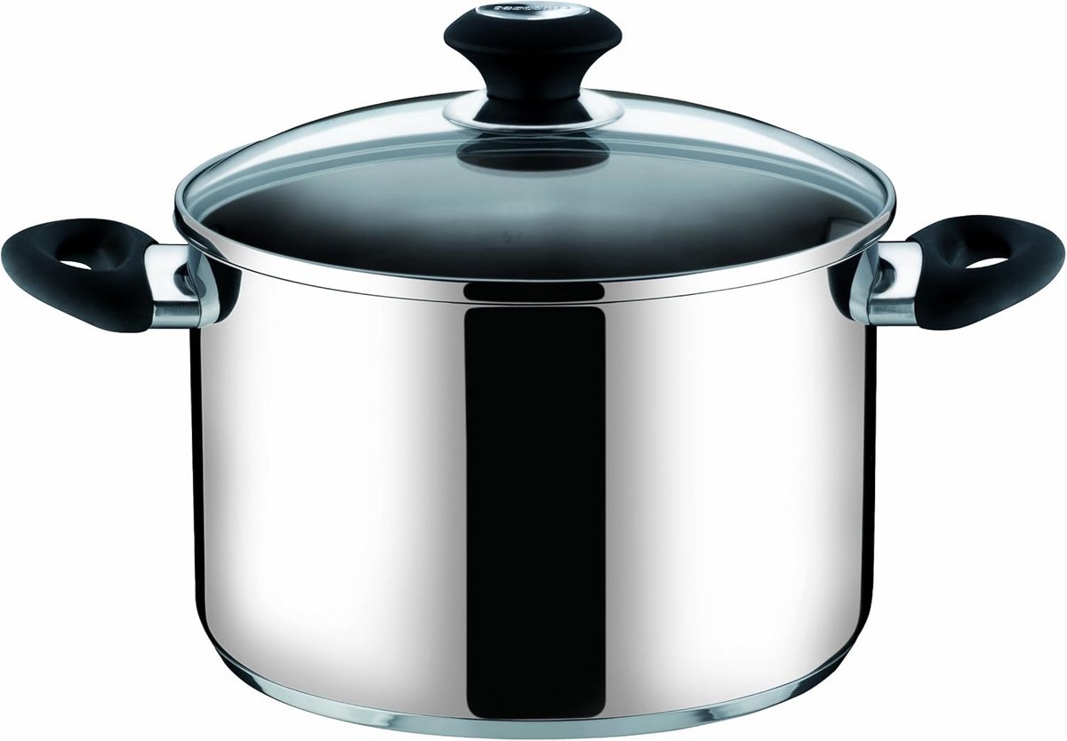 Grote RVS Steelpan met Deksel - Geschikt voor Inductie