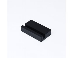 Zwarte Kunststof Tegelhouder – Presentatiestandaard voor Tegeltjes en StoryTiles