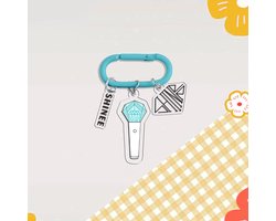 KPOP Shinee Carabiner Bag Charm LightStick Keychain (Sleutelhanger)