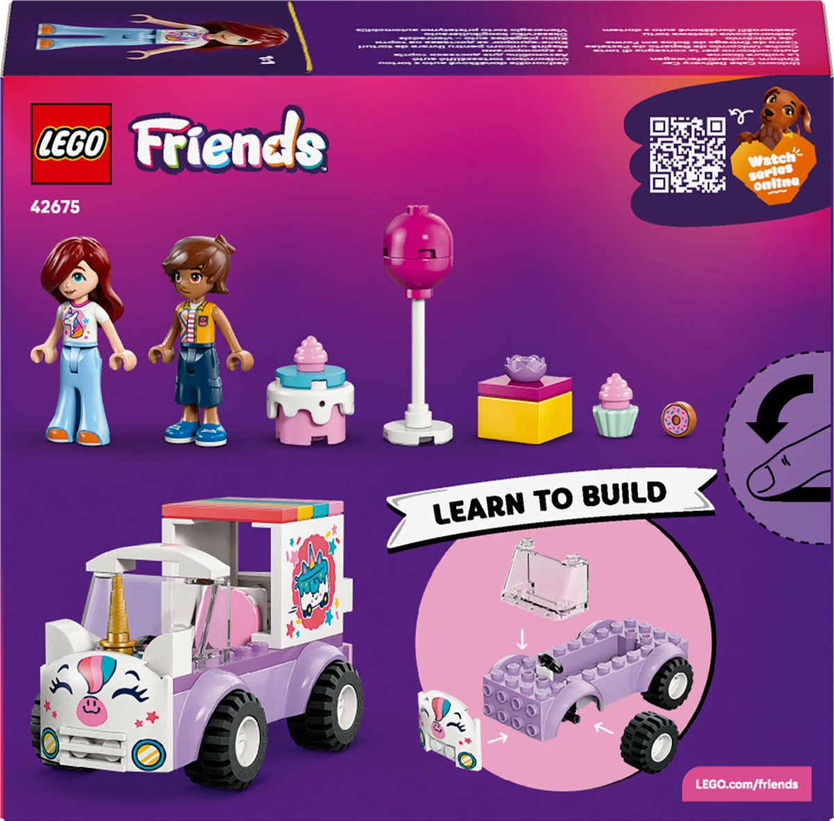LEGO - Friends 42675 - Eenhoorn Taartenbezorgauto — afbeelding 13