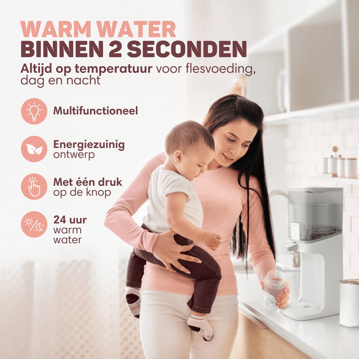 Vulpes BabyCare - Warmwaterdispenser thumbnail 3