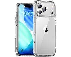 Go Go Gadget - Siliconen hoesje - Geschikt voor iPhone 17 Pro - Ultra dun - Transparant