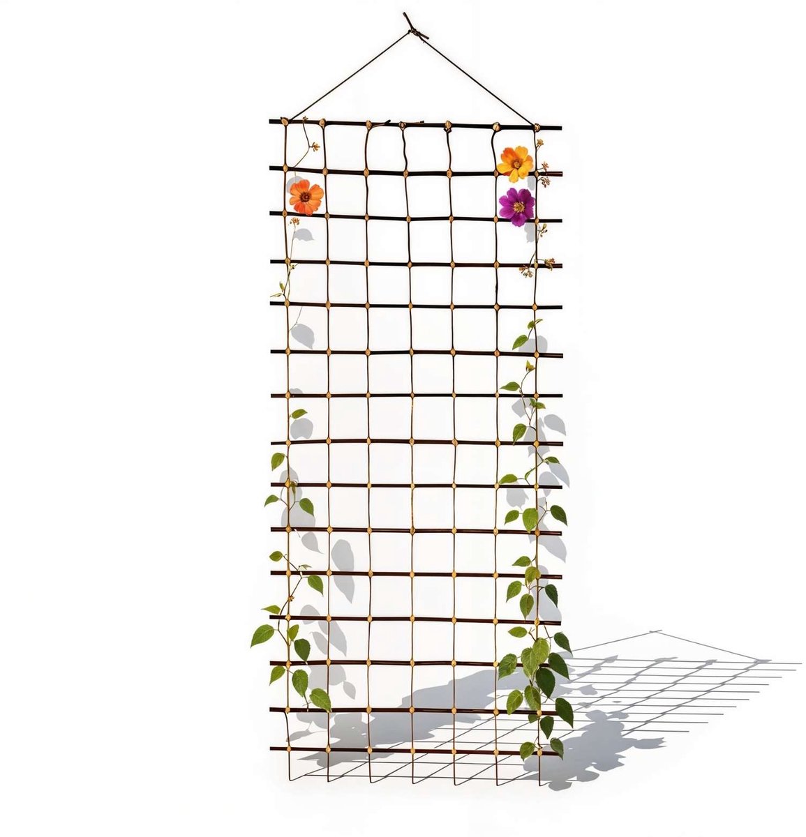 be4nature Klimrek Wilgenteen 150 x 50 cm – Natuurlijk vlechtwerk voor klimplanten, rozen en groente