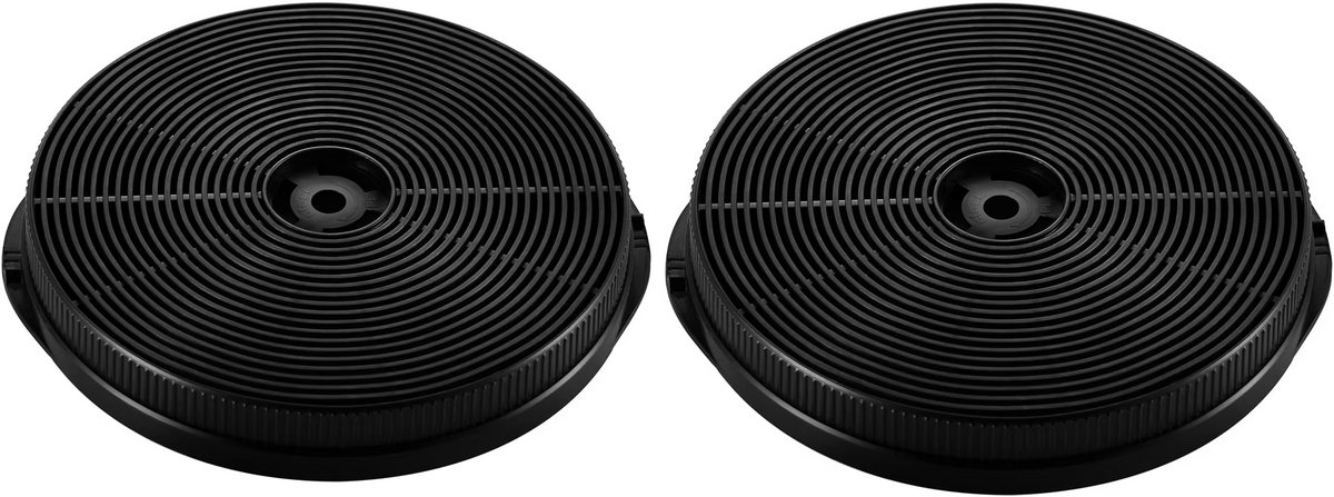 Heinner FC-F600 Koolstoffilterset voor Afzuigkap (2 stuks) – Compatibel met HDCH-F4560TIX, HTCH-F660IX & HTCH-F660GBK