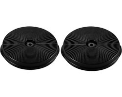 Heinner FC-F600 Koolstoffilterset voor Afzuigkap (2 stuks) – Compatibel met HDCH-F4560TIX, HTCH-F660IX & HTCH-F660GBK