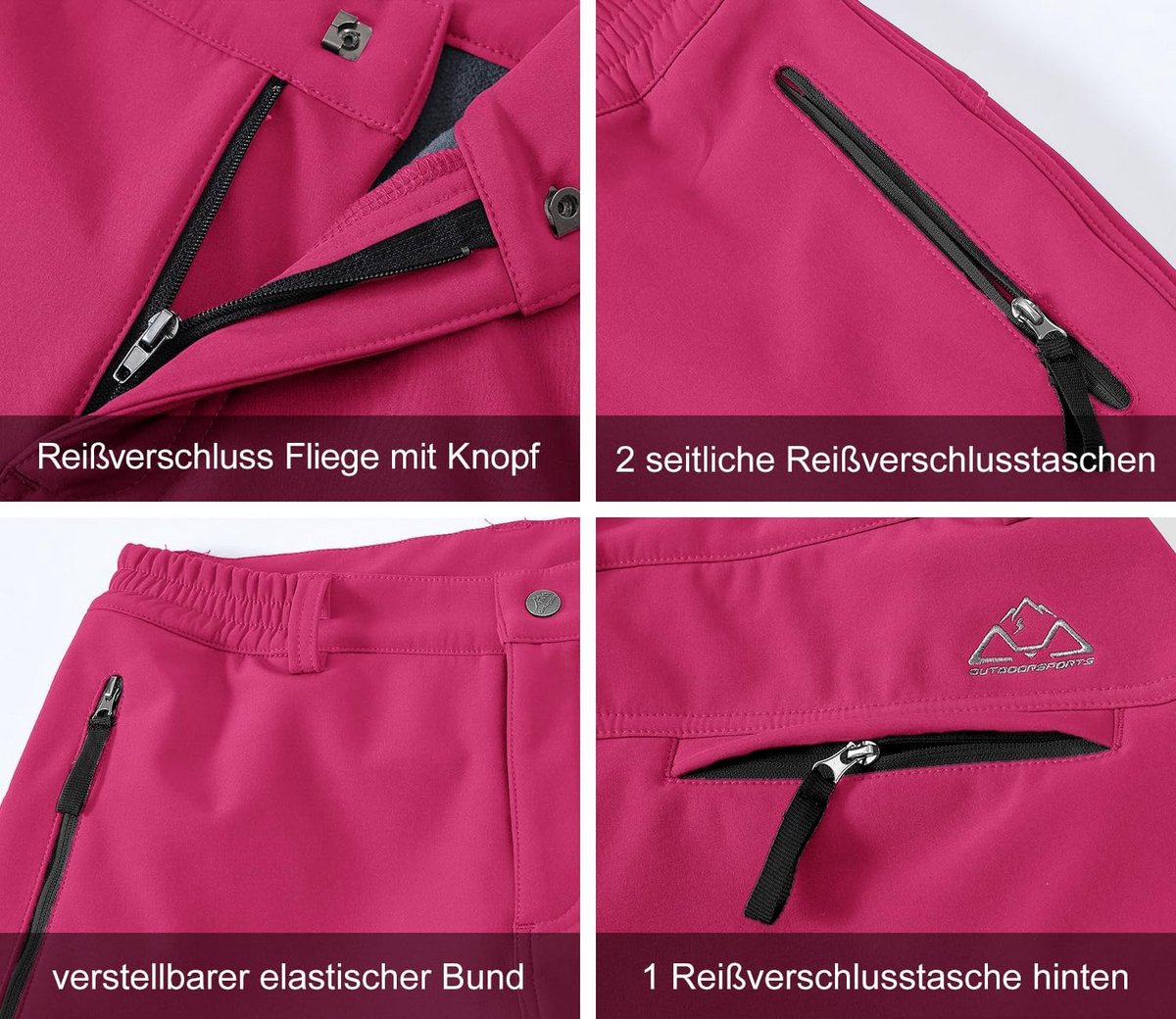 Millet Fusion XCS Softshell-Broek Dames - Hydro