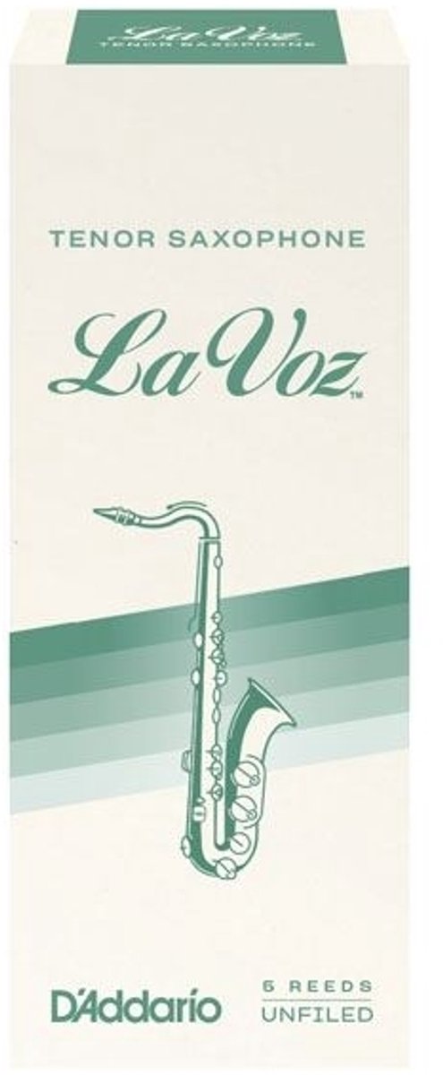 La Voz Tenor Saxofoon Rieten 5 stuks Medium