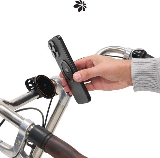 Miracase Magnetic Multi-Mount - Fietshouder - Universele MagSafe Telefoonhouder - Fiets - Stuur - E-bike - Fatbike - Stadfiets - Mountainbike - 360° Draaibaar - Weersbestendig - Sterke Antislip Grip
