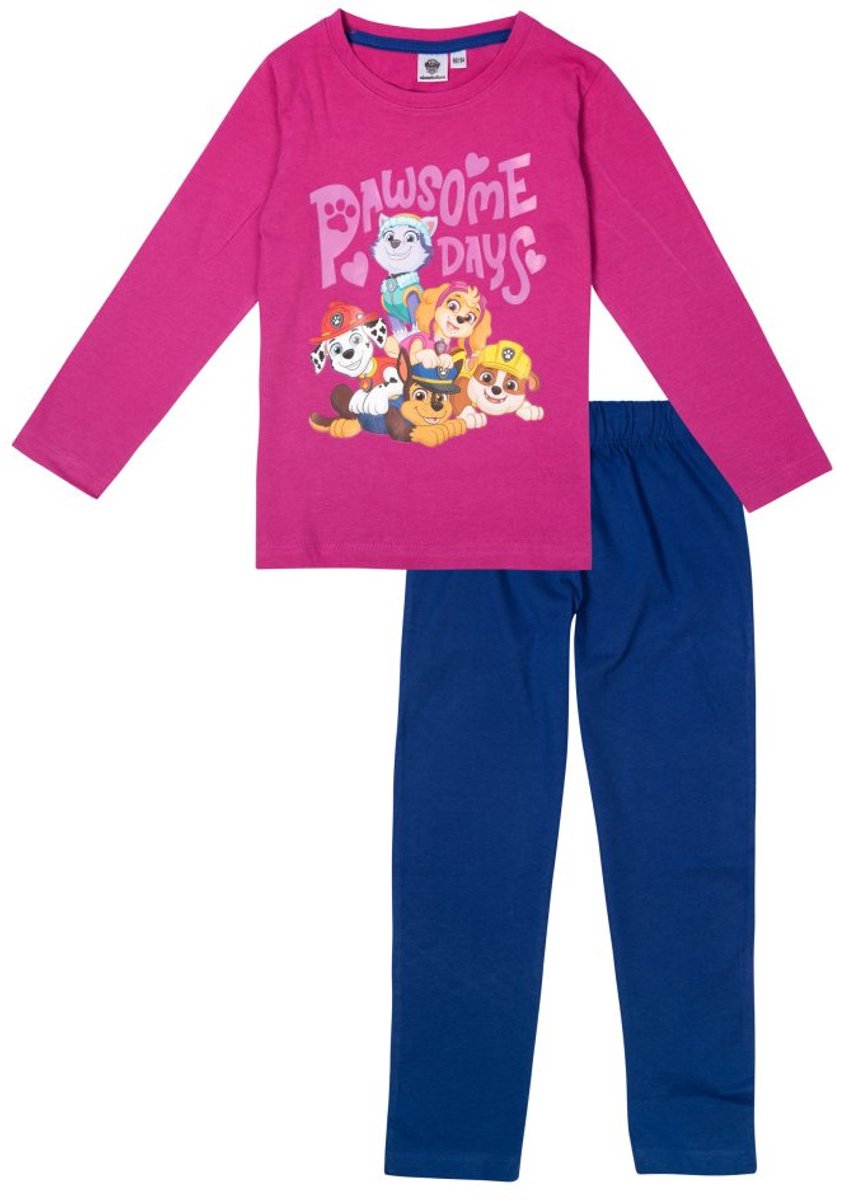 PAW Patrol Pyjama - Katoen - Pawsome Days Fuchsia
