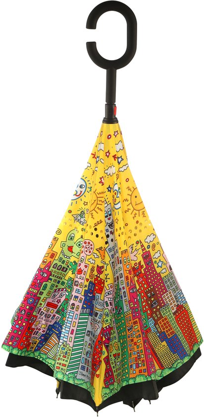 Tableau Magnétique Goebel James Rizzi - "My New York City Sunset" Pop Art 75x25 Cm Neuf