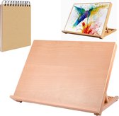Tekentafel, A3 tekentafel Tekentafel Verstelbaar meetsysteem Hoek Parallelle beweging Tekenbord met gradenboog, papierzoeker, schuifliniaal, antislip steunpoot