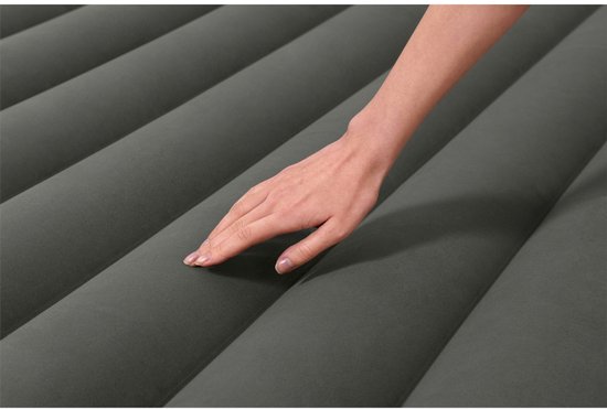 Bestway - Luchtbed - 2-Persoons - 152×203×30 cm - Groen - Met Ingebouwde Batterijpomp - 2-persoons Luchtbed - Luchtbed Camping - Luchtbed Buiten - Luchtbed Met Ingebouwde Pomp - Luchtbed Met Hoofdkussen van Merkloos — afbeelding 5