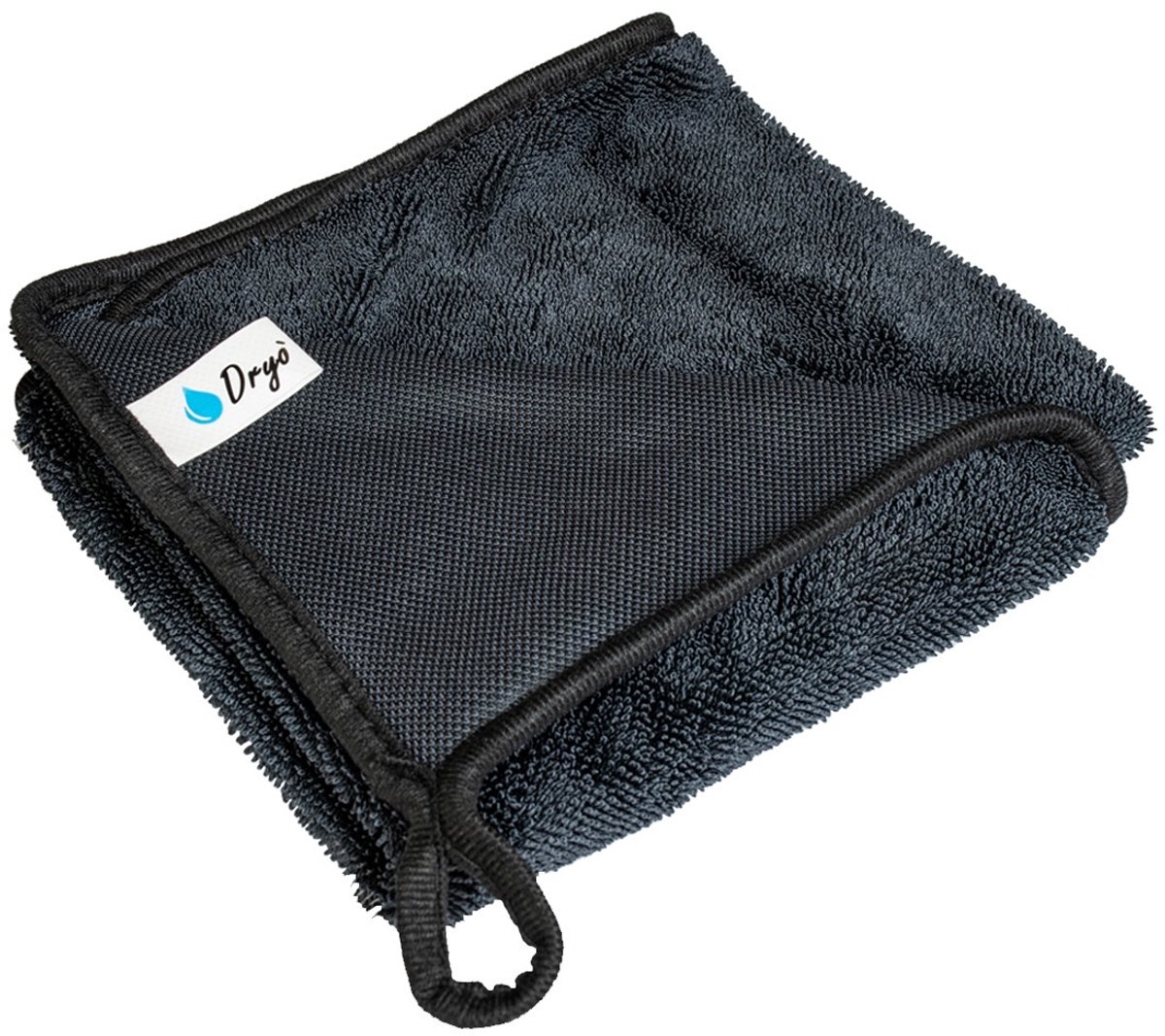 Dryò - Microvezel droogdoek - Droogdoek - Tot wel 1 Liter! - 60x40 - Zwart