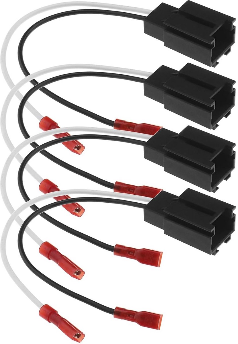 4 Stuks Auto Audio Speaker Kabel Adapter Set voor C2 - Draad Harnas Connector
