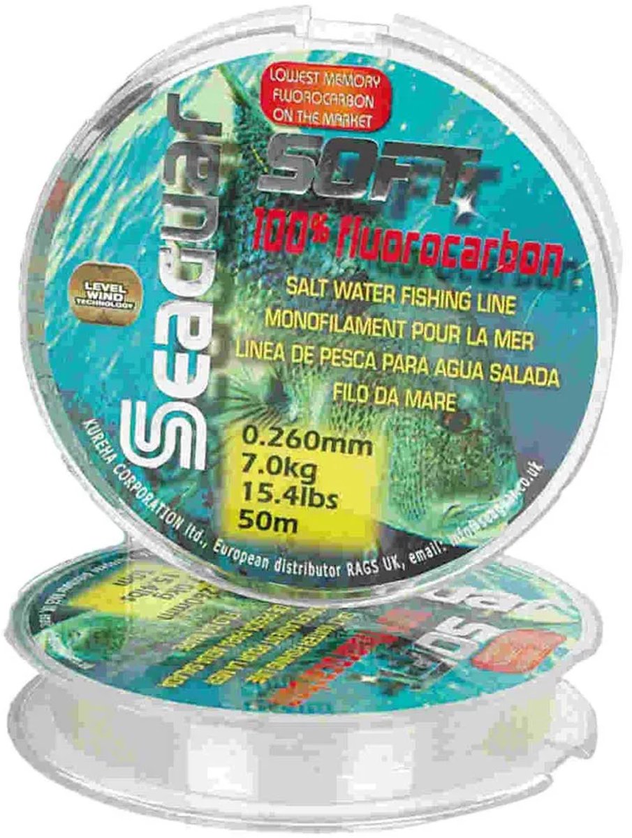 Colmic Seaguar Soft Flurocarbon 50 M Transparant 0.205 mm