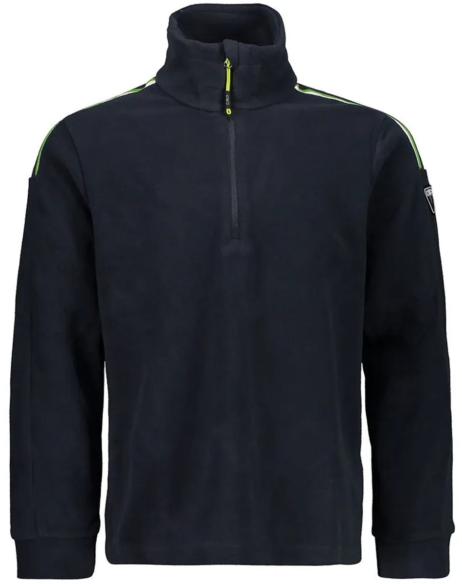 Cmp 39g2514 Light Sweat Fleece Met Halve Rits 3 Years Jongens Meisjes Antraciet