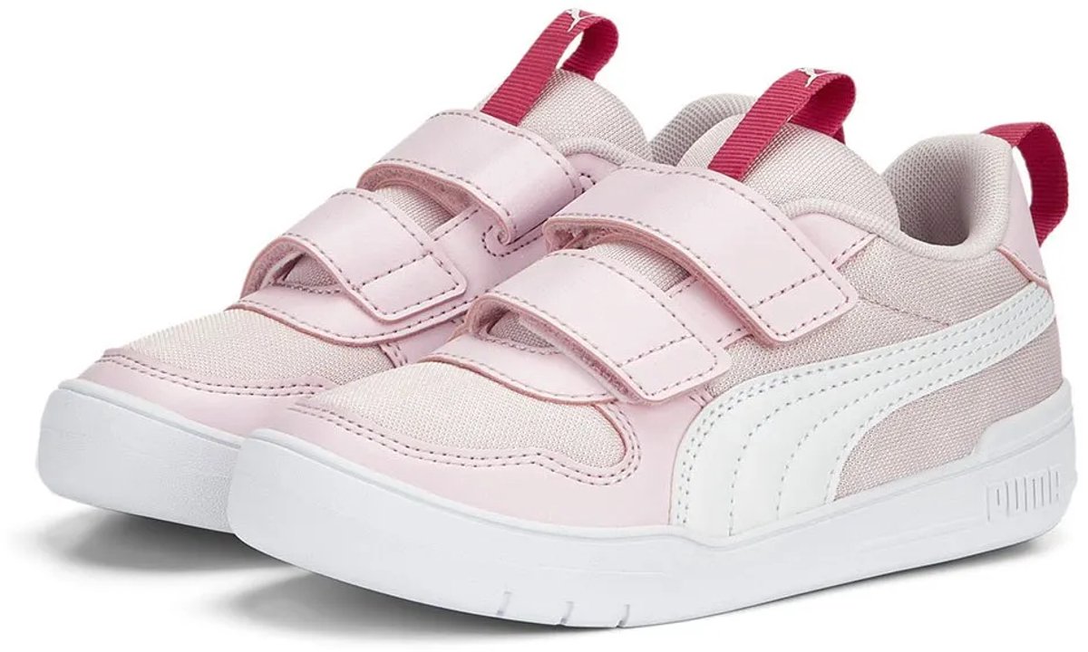 Puma Multiflex Mesh Ps Hardloopschoenen Jongens Meisjes Roze