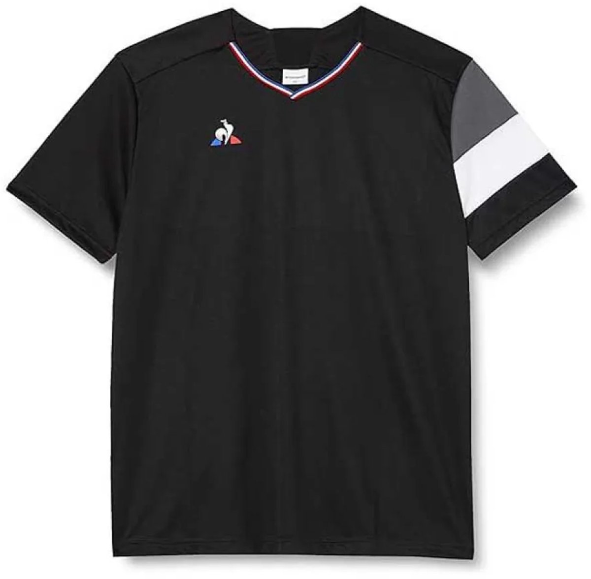 Le Coq Sportif Match Premium Nº5 T-shirt Met Korte Mouwen Zwart XL Man