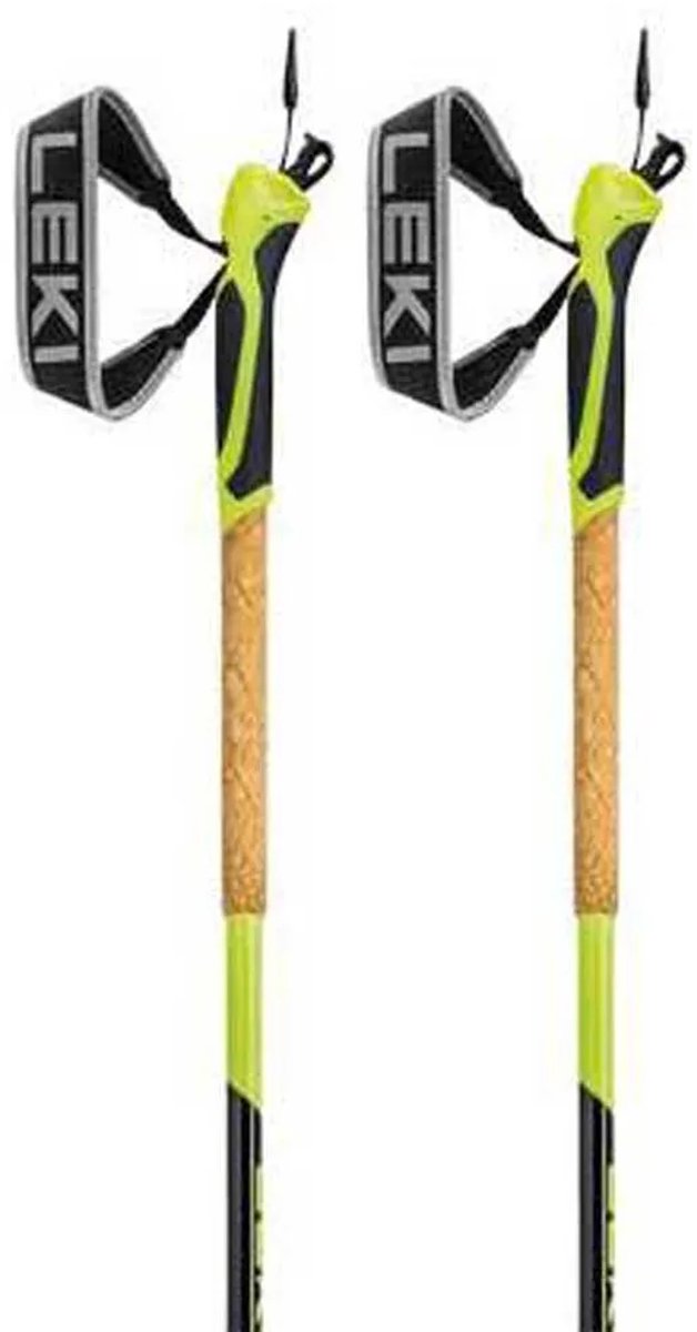 Leki Alpino Mezza Train Stokken Geel 140 cm