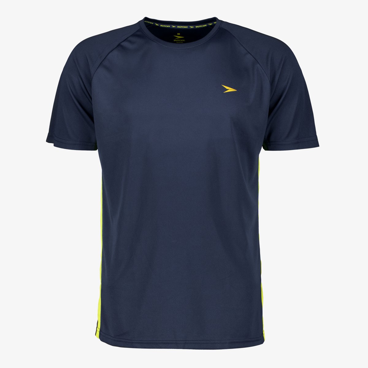 Dutchy heren voetbal T-shirt blauw - Maat XL