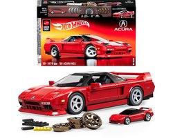 Mattel Brick Shop Hot Wheels Elite Serie - '90 Acura NSX bouwset
