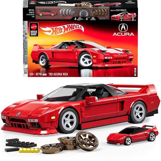 Mattel Brick Shop Hot Wheels Elite Serie - '90 Acura NSX - 876