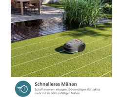 Draadloze Robotmaaier met GPS & Parallel Maaien voor Tuinen tot 1000 m² – Slimme Robot Grasmaaier met App, Regensensor, Geschikt voor Hellingen, Snelle & Nauwkeurige Maairoutes – Limestone Grijs