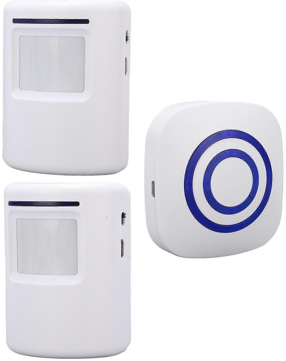 Draadloze Deurbel met Bewegingsmelder en LED Indicatoren - Draadloze - €36,50