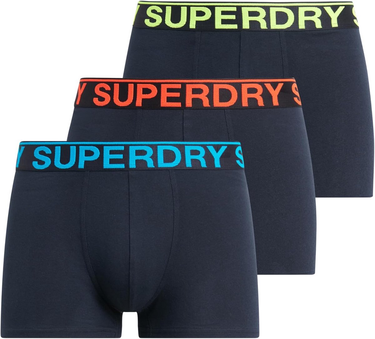 Heren Boxer Shorts Pack van 3 - Comfortabele Boxercut in Zachte Jersey