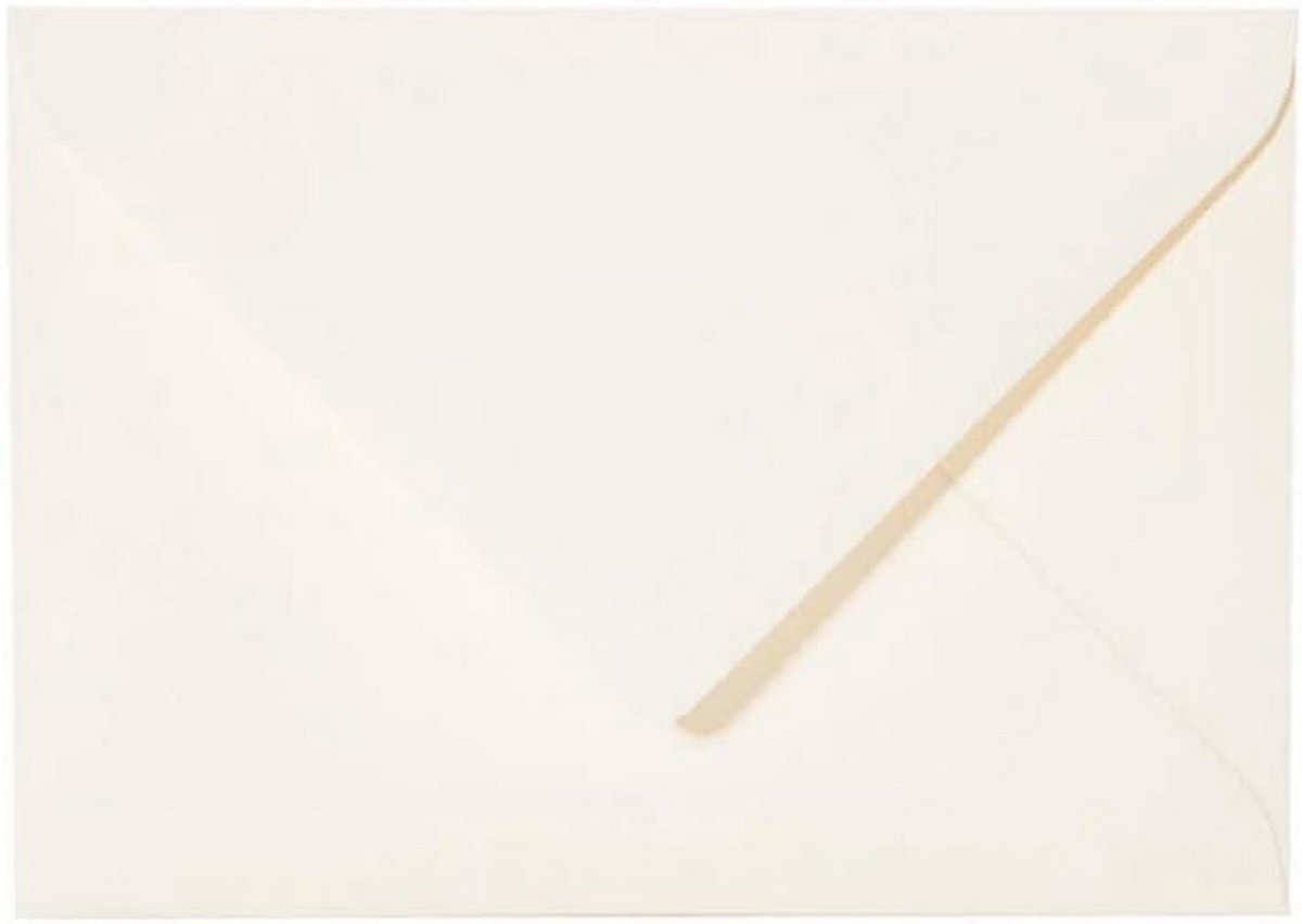 200 Luxe C6 Enveloppen (114x162 mm) zonder Venster - 120g Papier voor Kaarten en Uitnodigingen