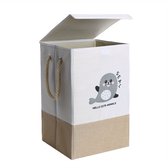 HUUMONSS Boho bloem kinderwasmand opvouwbaar voor meisjes grote planten kleding speelgoed opbergmand voor kinderkamer badkamer, vlinder, 63 l HUUMONSS Boho bloem kinderwasmand opvouwbaar voor meisjes grote planten kleding speelgoed opbergmand voor kinderkamer badkamer, vlinder, 63 l