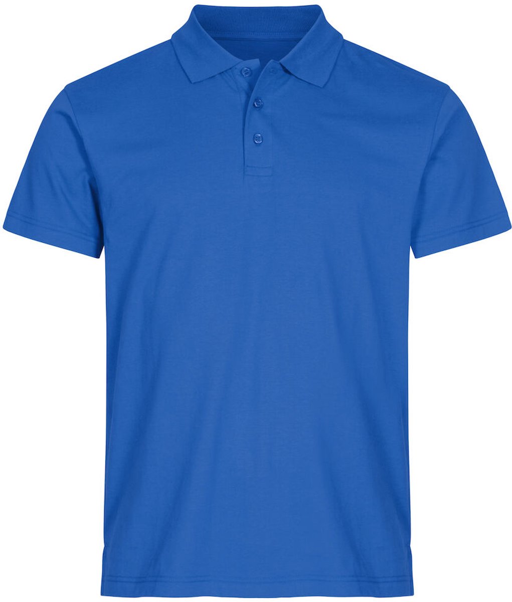 Clique Single Jersey Polo 028280 - Kobalt - S