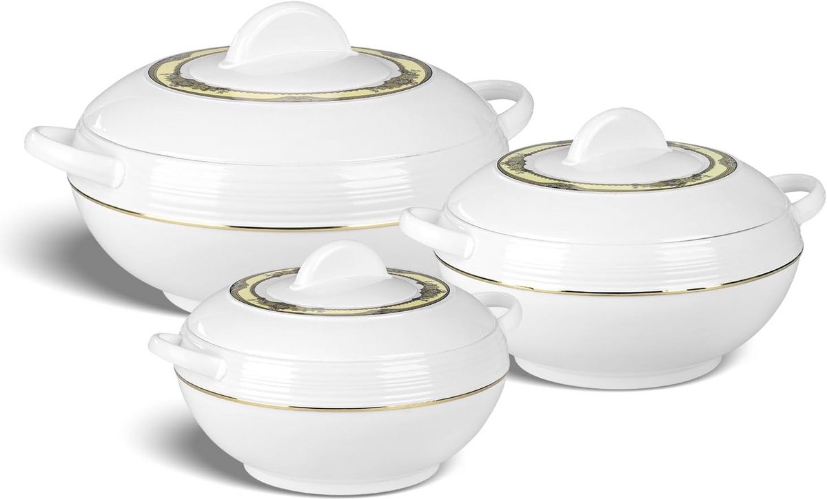 Ambiente geïsoleerde ovenschotels set 1,2L 1,6L 2,5L