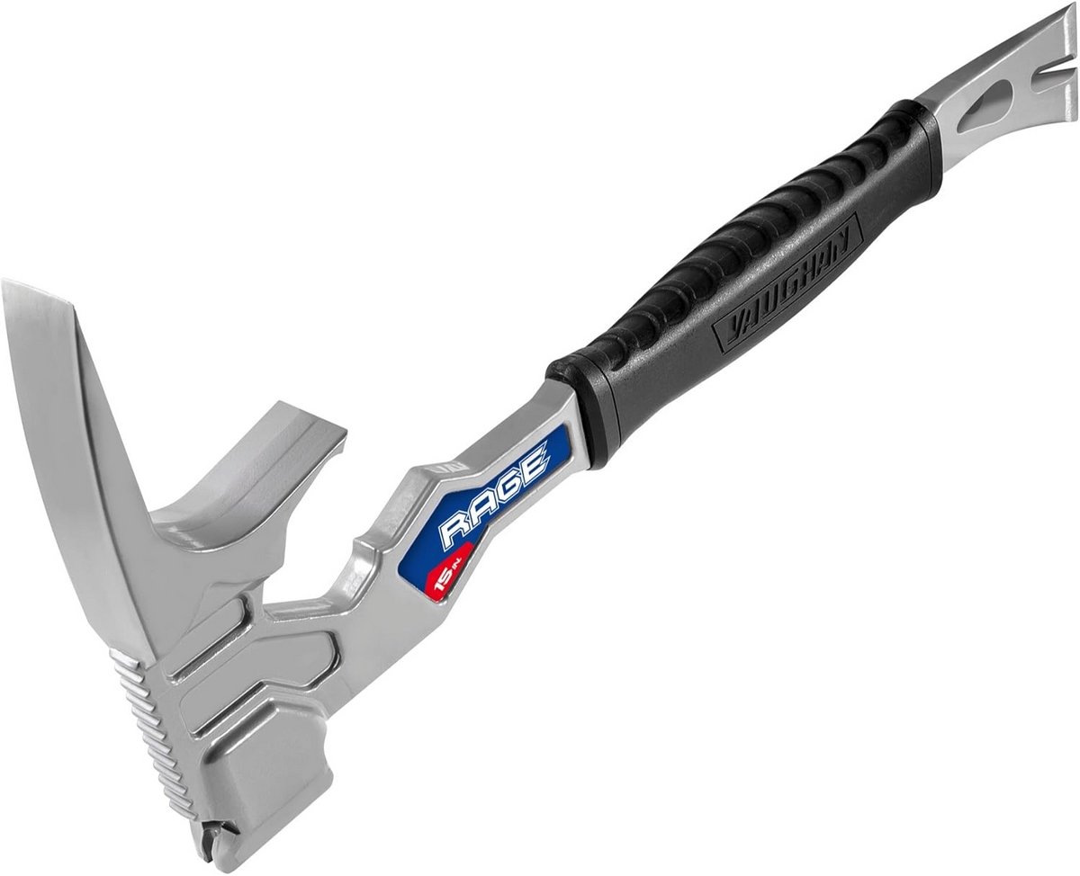 Stevige Multifunctionele Sloopijzer met Lange Steel - 38 cm Handgereedschap voor Slopen en Uitbreken