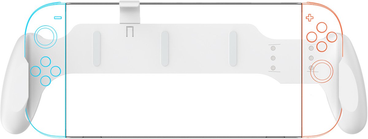 Geschikt voor Universele grip voor Switch/Switch OLED-consoles, antislip gripaccessoire