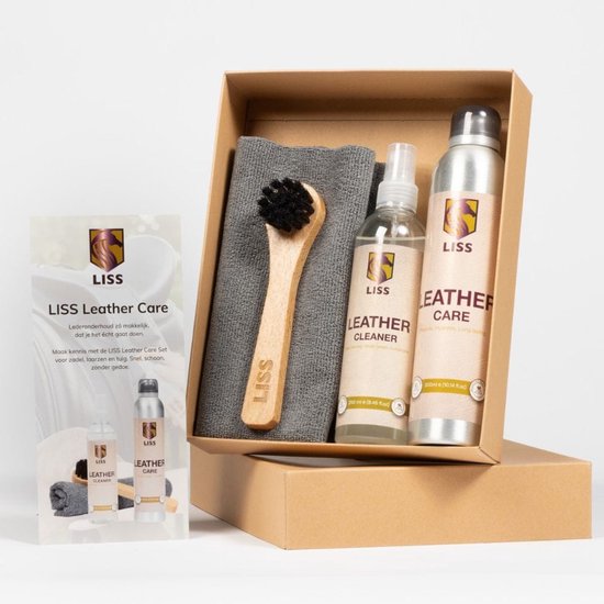EMMA Lederzeep 2 x 500 ml - Leiderreiniger voor auto, meubels, zadelschoenen en kleding - leervet om te spuiten - snel leeronderhoud - reiniging