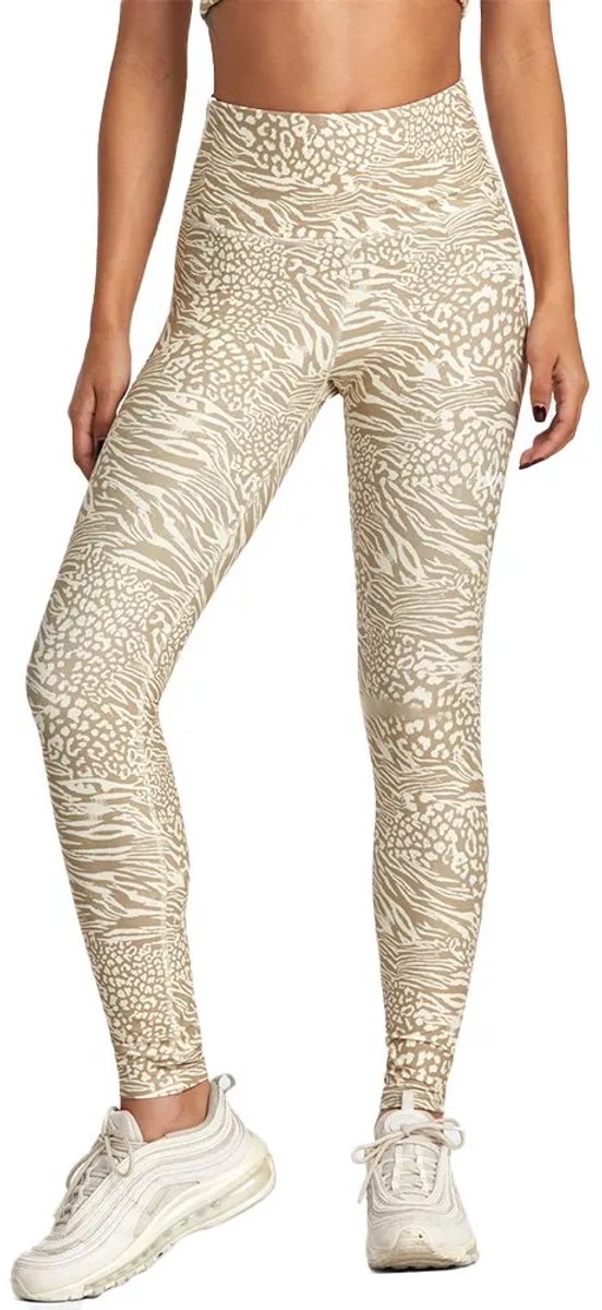 Rvca Essential Leggings Beige M Vrouw