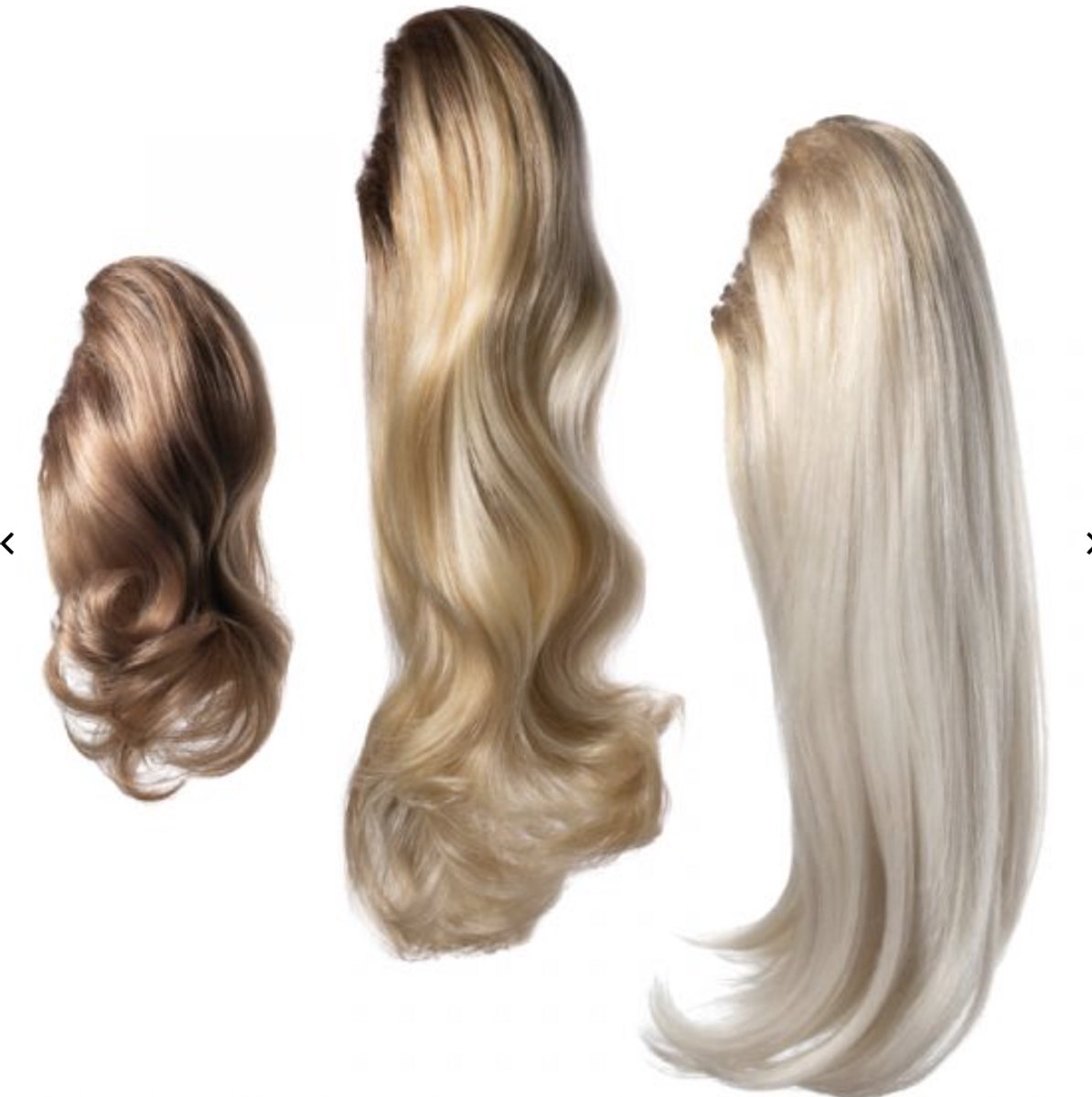 Balmain DoubleHair Double Style Ponytail – Memory Hair – 50 cm – Kleur Chicago