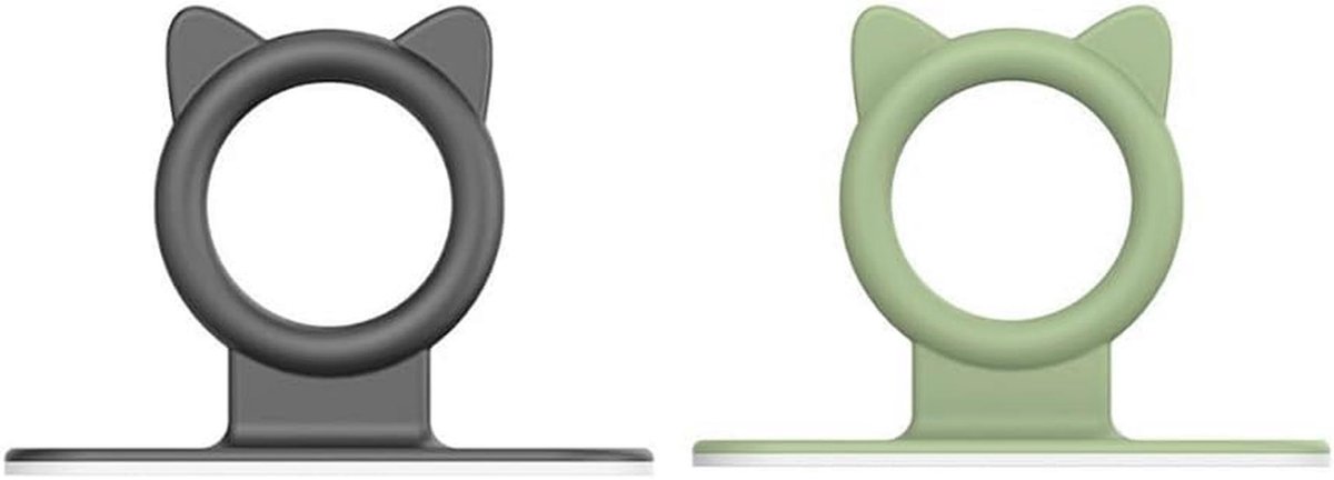 Toiletbrillifter met Handvat en Siliconen Kat - 2 Stuks WC-Deksellifter voor Badkameraccessoires