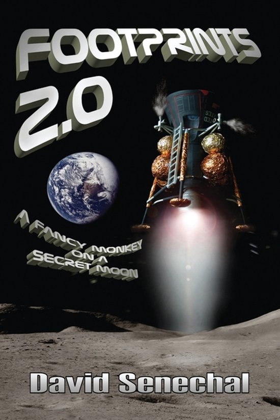 FOOTPRINTS 2.0 - A Fancy Monkey on a Secret Moon - cover
