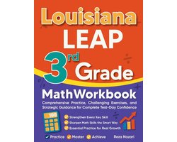 Louisiana LEAP 3rd Grade Math Workbook