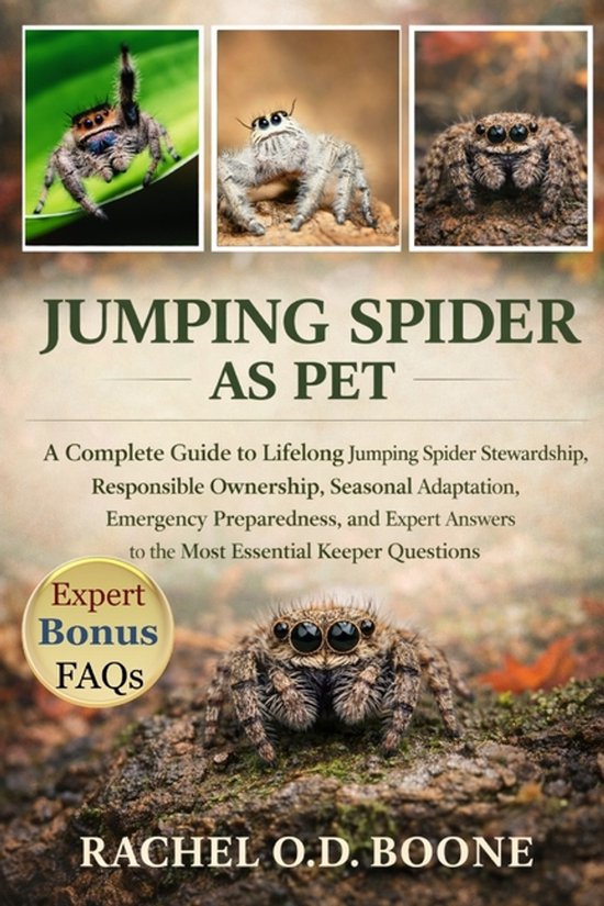 Jumping Spider as Pet - cover