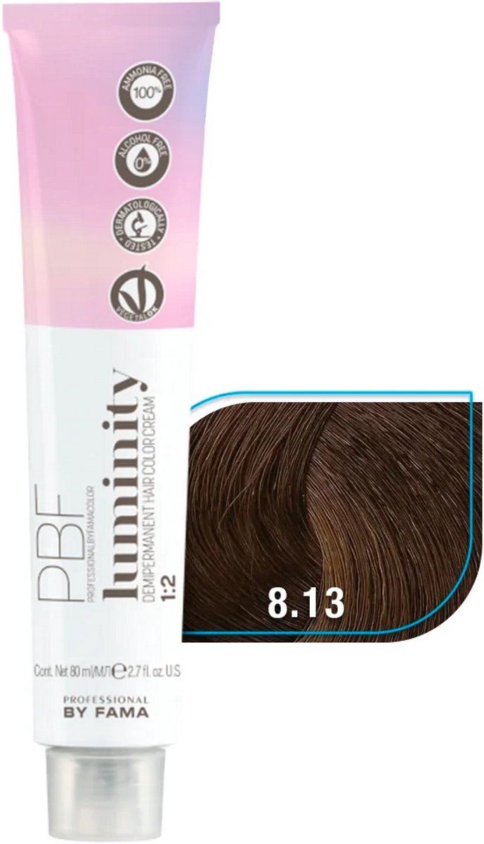 BY FAMA | Color Luminity Tinte # 8.13, 80 Ml