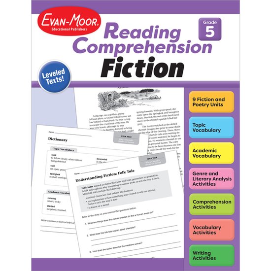 Reading Comprehension: Fiction- Reading Comprehension, Ficti ... - cover