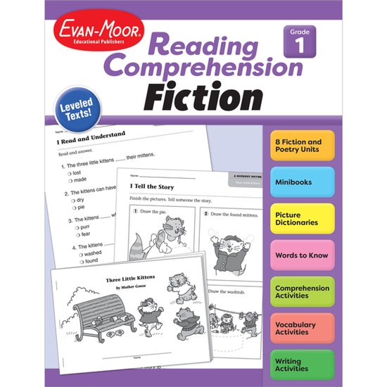 Reading Comprehension: Fiction- Reading Comprehension, Ficti ... - cover