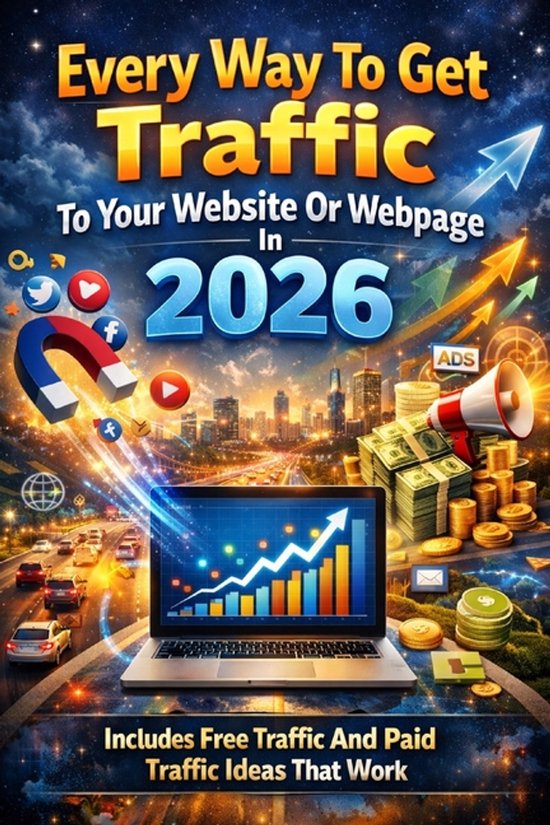 Every Way To Get Traffic To Your Website Or Webpage In 2026 - cover